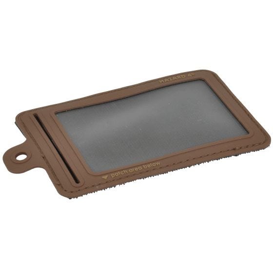 Hazard 4 Petit porte-carte d'identité 3D à auto-agrippante Coyote