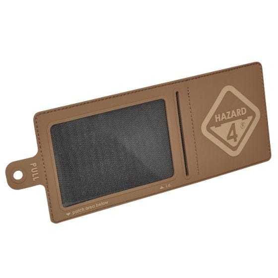 Hazard 4 Grand porte-carte d'identité 3D à auto-agrippante Coyote