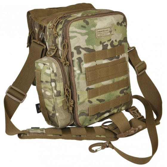 Hazard 4 Petite sacoche en bandoulière pour tablette/ordinateur portable Kato MultiCam