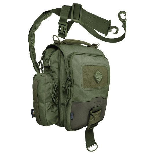 Hazard 4 Petite sacoche en bandoulière pour tablette/ordinateur portable Kato Olive Drab