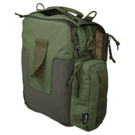 Hazard 4 Petite sacoche en bandoulière pour tablette/ordinateur portable Kato Olive Drab
