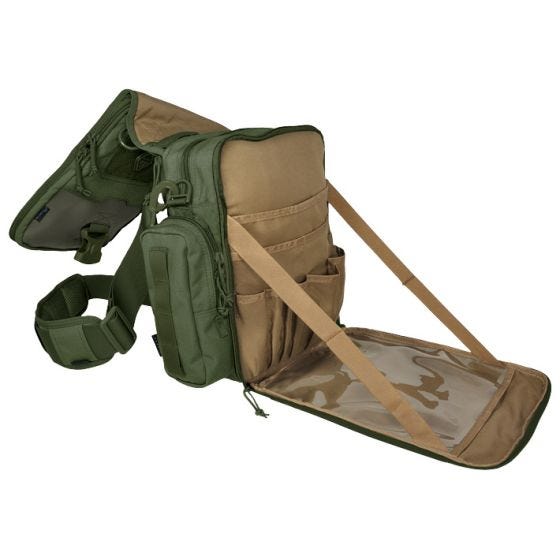 Hazard 4 Petite sacoche en bandoulière pour tablette/ordinateur portable Kato Olive Drab
