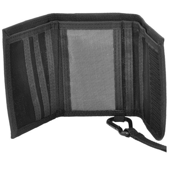 Hazard 4 Portefeuille Mil-Wafer à mousqueton noir