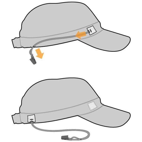 Hazard 4 Casquette modulaire PMC noire
