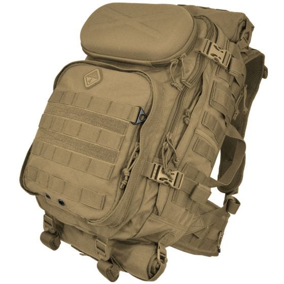 Hazard 4 Sac à dos Overwatch avec poche déroulable pour fusil Coyote