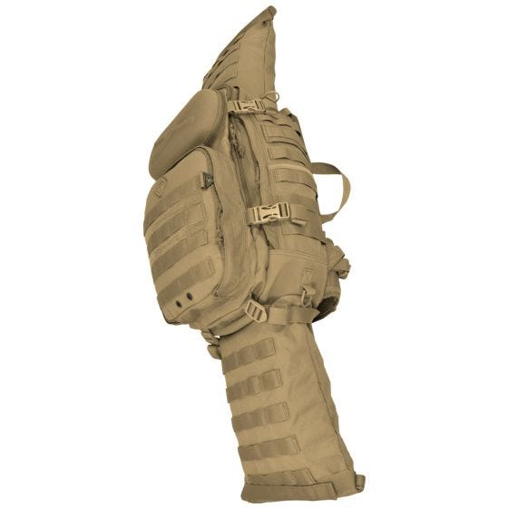 Hazard 4 Sac à dos Overwatch avec poche déroulable pour fusil Coyote