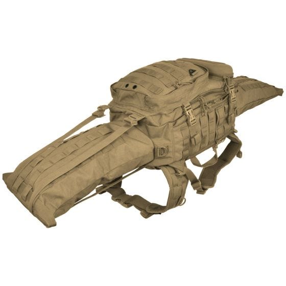 Hazard 4 Sac à dos Overwatch avec poche déroulable pour fusil Coyote