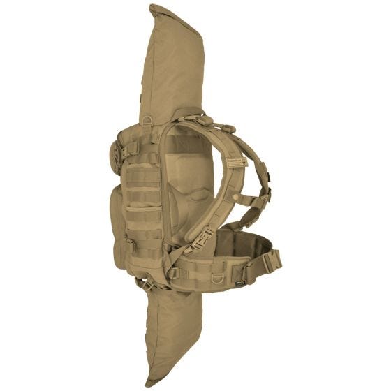 Hazard 4 Sac à dos Overwatch avec poche déroulable pour fusil Coyote