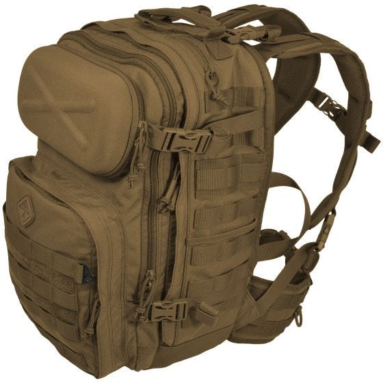 Hazard 4 Sac à dos avec étui rigide thermoformé pour lunettes Patrol Coyote