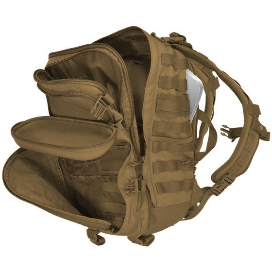 Hazard 4 Sac à dos avec étui rigide thermoformé pour lunettes Patrol Coyote