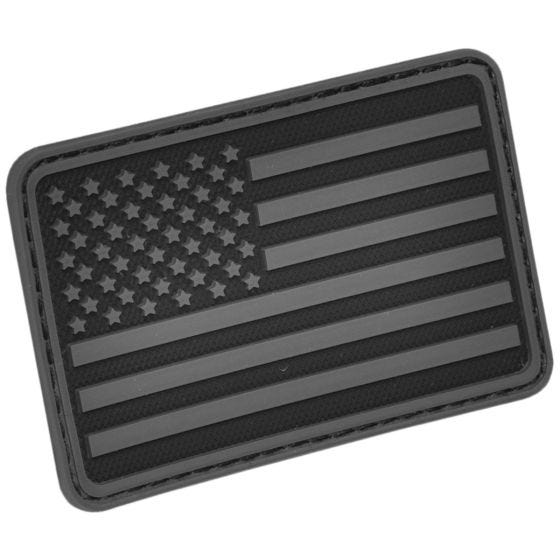 Hazard 4 Écusson pour bras gauche drapeau des USA noir