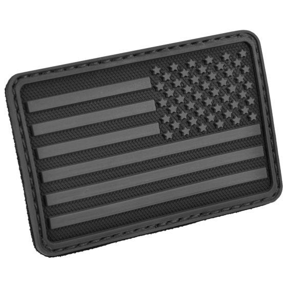 Hazard 4 Écusson pour bras droit drapeau des USA noir