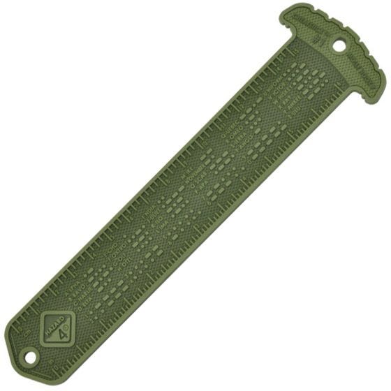Hazard 4 Règle/morse Cheatstick #1 MOLLE verte