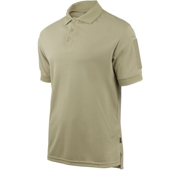 Hazard 4 Polo/maillot de corps à séchage rapide uni Tan