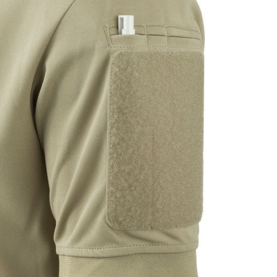 Hazard 4 Polo/maillot de corps à séchage rapide uni Tan