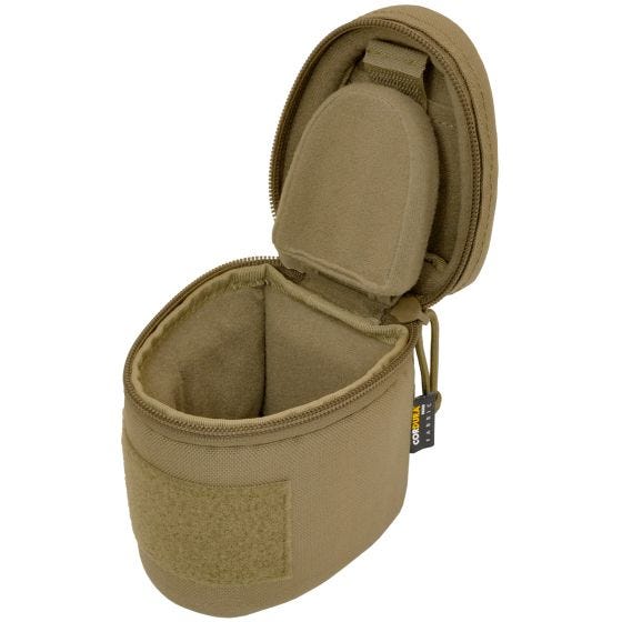 Hazard 4 Petit étui pour objectif Jelly Roll rembourré/MOLLE Coyote