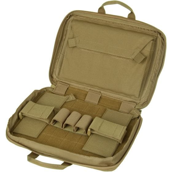 Helikon Mallette double pour pistolets Coyote