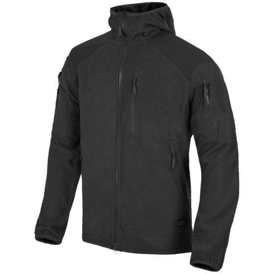 Helikon Sweatshirt à capuche en polaire Alpha noir
