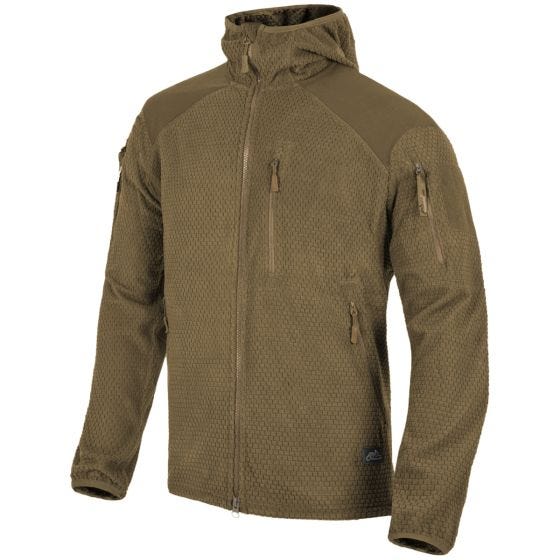 Helikon Sweatshirt à capuche en polaire Alpha Coyote
