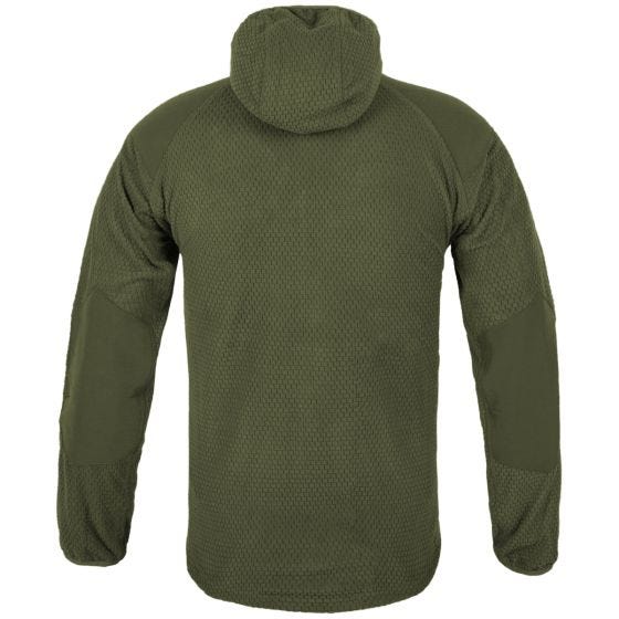 Helikon Sweatshirt à capuche en polaire Alpha Olive Green