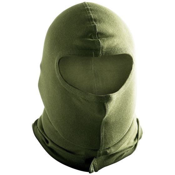 Helikon Cagoule avec 1 trou vert olive