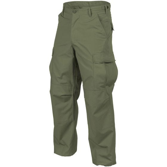 Helikon Pantalon en coton Ripstop BDU Olive Green