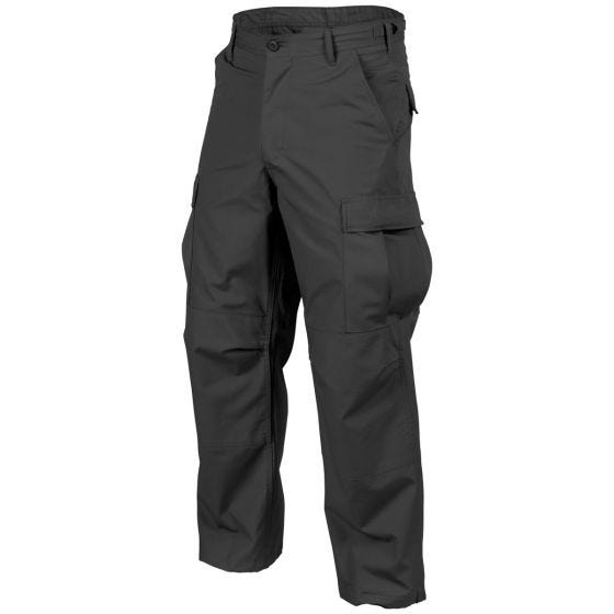 Helikon Véritable pantalon BDU en polycoton Ripstop noir