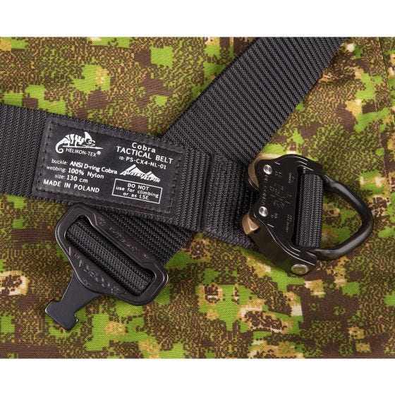 Helikon Ceinture tactique Cobra (FX45) avec boucle en forme de D noire