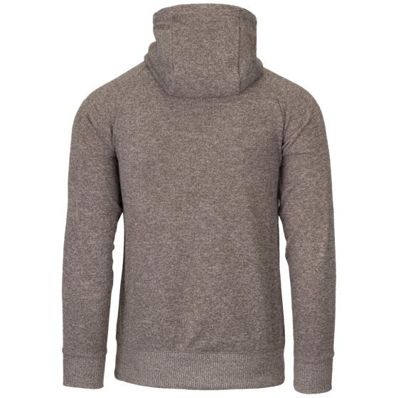 Helikon Sweatshirt à capuche tactique Covert à fermeture Éclair Melange Light Tan