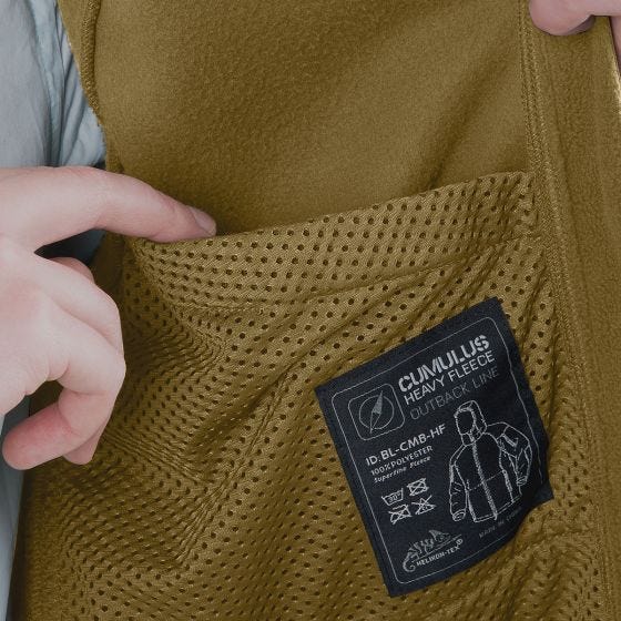 Helikon Veste en polaire Cumulus Coyote
