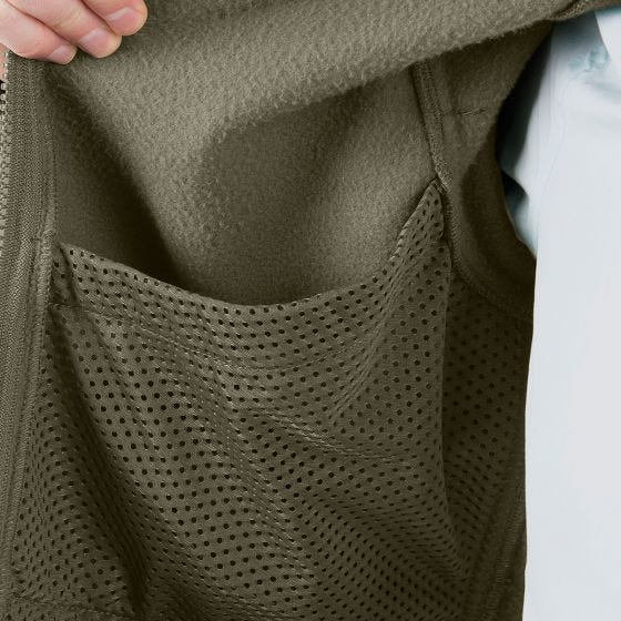 Helikon Veste en polaire Cumulus Taiga Green