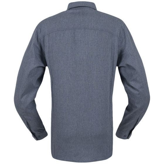 Helikon Chemise Defender Mk2 Gentleman à manches longues chinée noir-gris