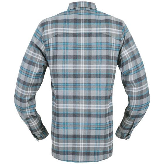 Helikon Chemise Defender Mk2 Pilgrim à manches longues et carreaux bleus