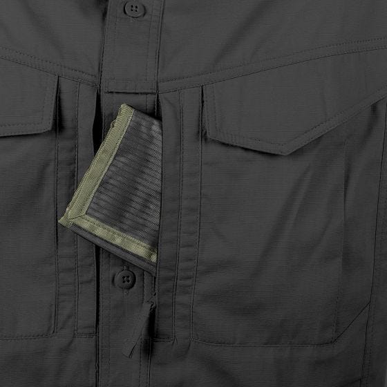 Helikon T-shirt à manches courtes Defender Mk2 en polycoton Ripstop noir