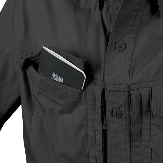 Helikon T-shirt à manches courtes Defender Mk2 en polycoton Ripstop noir
