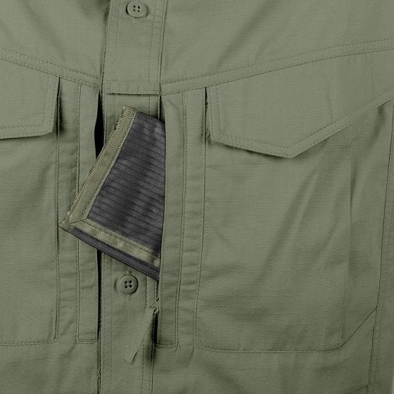 Helikon T-shirt à manches courtes Defender Mk2 en polycoton Ripstop Olive Green