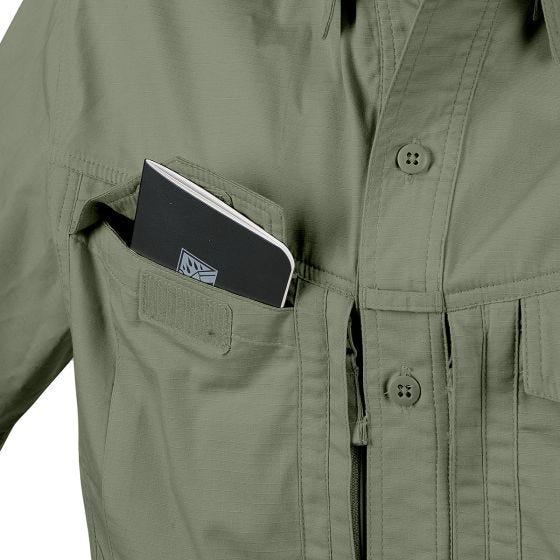 Helikon T-shirt à manches courtes Defender Mk2 en polycoton Ripstop Olive Green