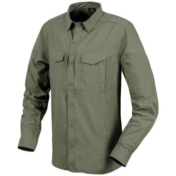 Helikon Chemise Defender Mk2 Tropical à manches longues vert olive foncé
