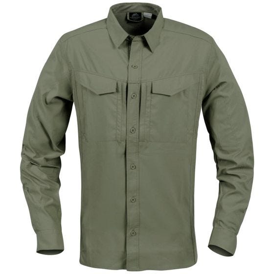 Helikon Chemise Defender Mk2 Tropical à manches longues vert olive foncé
