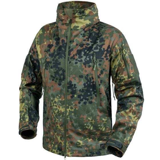 Helikon Veste softshell Gunfighter Flecktarn