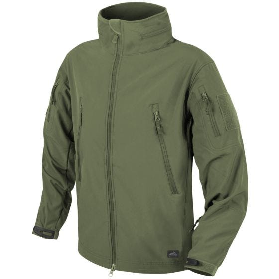 Helikon Veste softshell Gunfighter vert olive