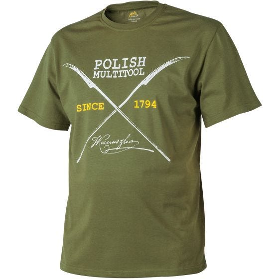 Helikon T-shirt Polish Multitool US Green