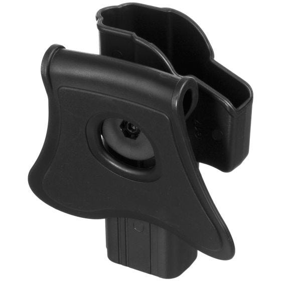 Helikon Holster pour Glock 17 avec bouton déclencheur/plaque de fixation noir