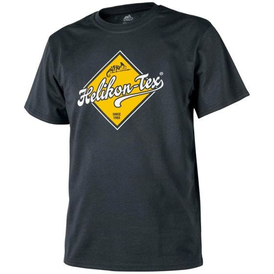 Helikon T-shirt Road Sign avec panneau routier noir