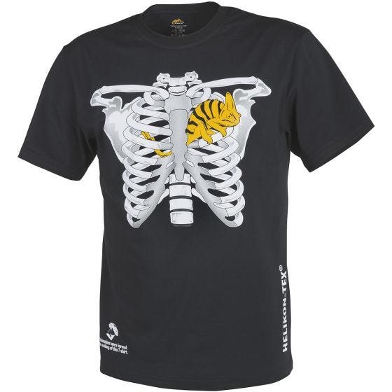 Helikon T-shirt Chameleon in Thorax noir