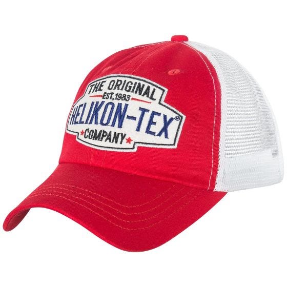 Helikon Casquette Trucker à logo rouge