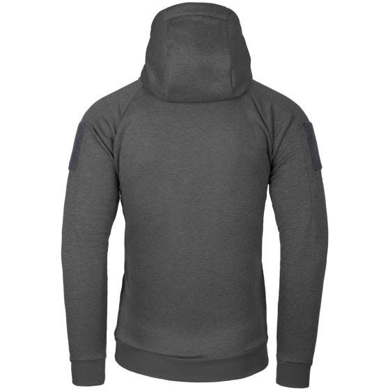 Helikon Sweatshirt à capuche Urban Tactical à fermeture Éclair noir-gris