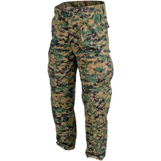 Helikon Pantalon USMC en polycoton sergé Digital Woodland