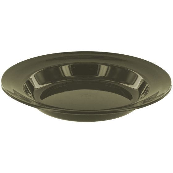 Highlander Assiette creuse de 22 cm de diamètre vert olive