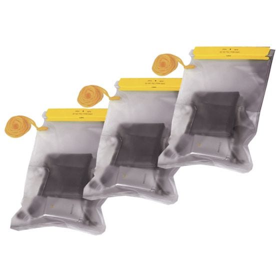 Highlander Lot de 3 pochettes étanches en PVC